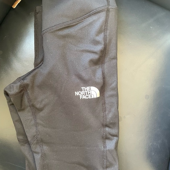 New w Tags! North Face Women Dune Sky 7/8 Tights Black XS Side Pocket High Rise - Picture 3 of 3